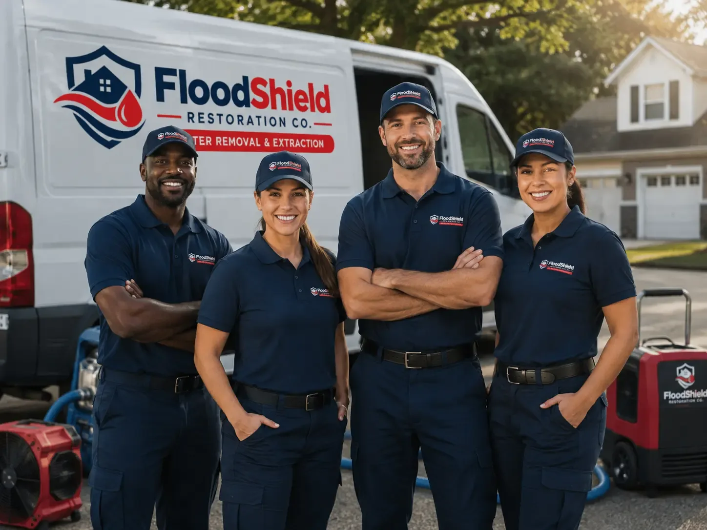 Flood Damage Restoration company in Husum, WA